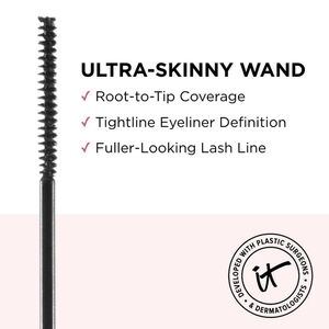 Tightline 3-in-1 Black Lash Primer - Eyeliner - Lengthening Mascara IT Cosmetics